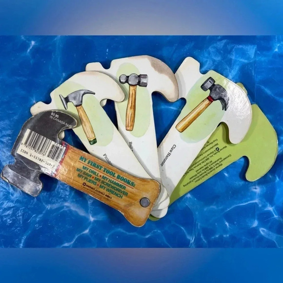 My Hammer by Lyn Sandow - Vintage Kids / Toddler Board Book - 1988 🔨📖 - Picture 2 of 5